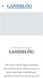 Mobile Screenshot of landslog.is